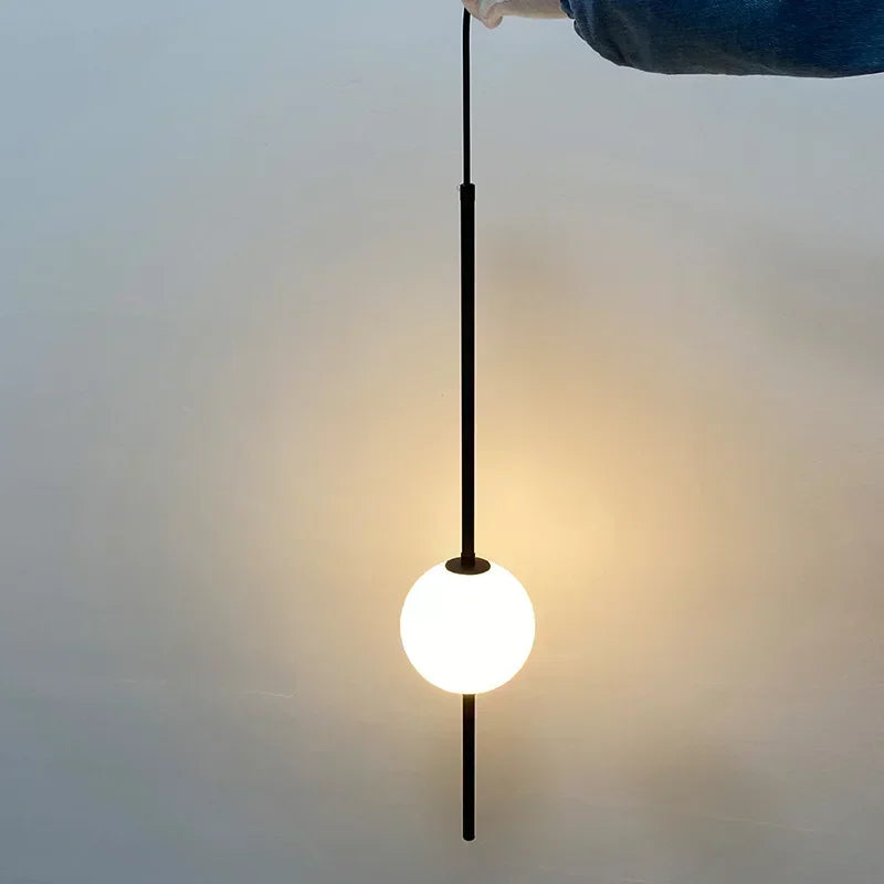 Luumica Szklana Lampa Wisząca Nordic