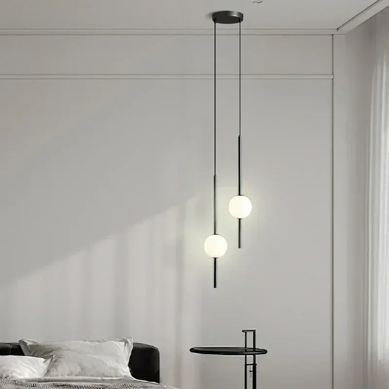 Luumica Szklana Lampa Wisząca Nordic